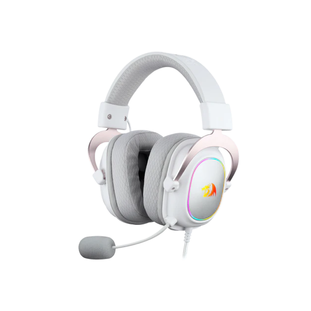 Redragon Zeus X White H510W-RGB – RGB Gaming Headset (SKU: H510W-RGB)