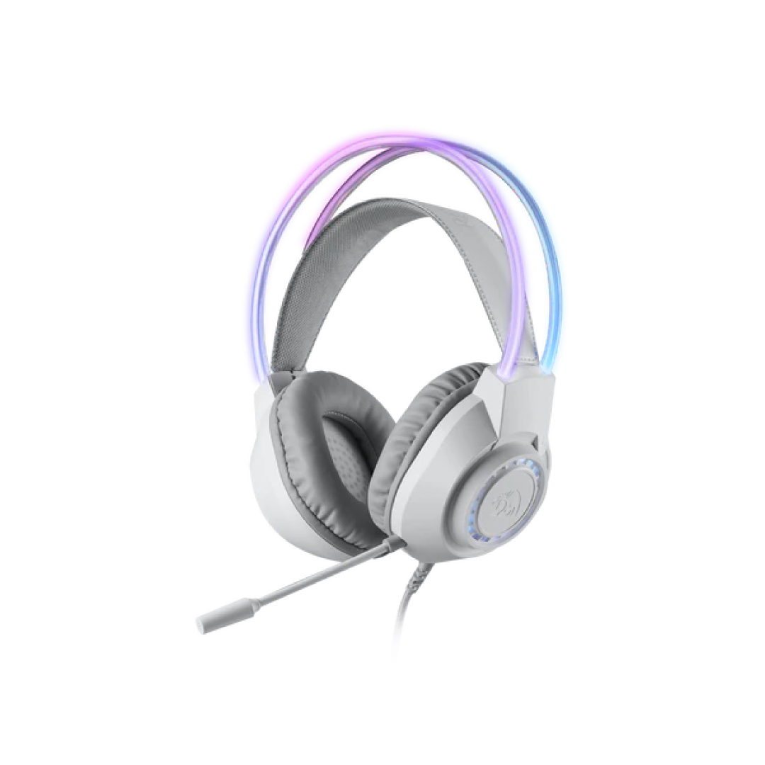 Redragon Scream White H231W-RGB – RGB Gaming Headset (SKU: H231W-RGB)
