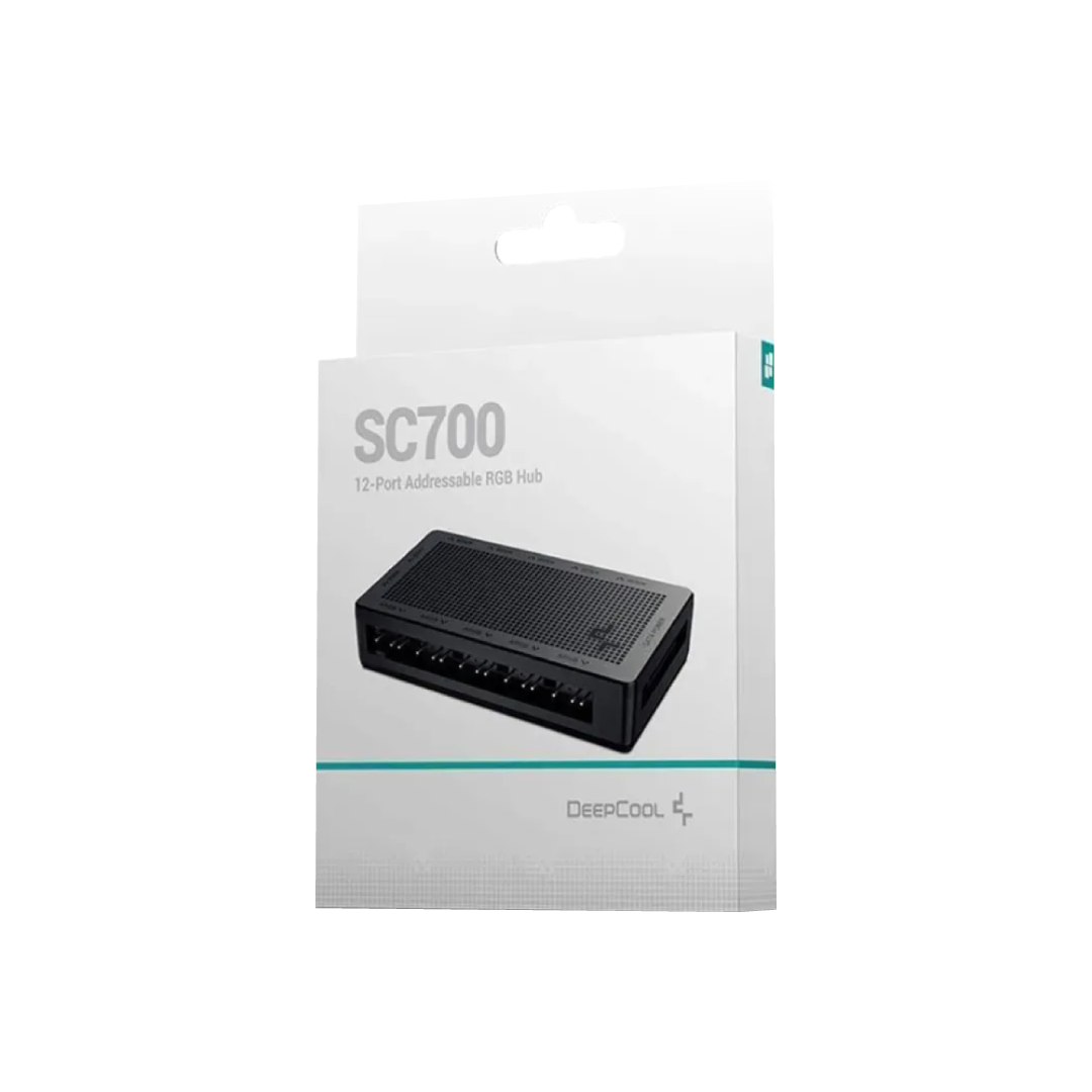 Deepcool SC700 12-Port Addressable RGB (ARGB) Hub / Controller