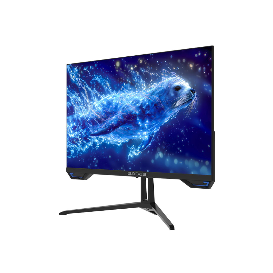 SADES SL-Sealion 24” Pro FHD Gaming Monitor – 144Hz / 1ms MPRT / IPS Panel / Adaptive Sync / HDR / Black 2