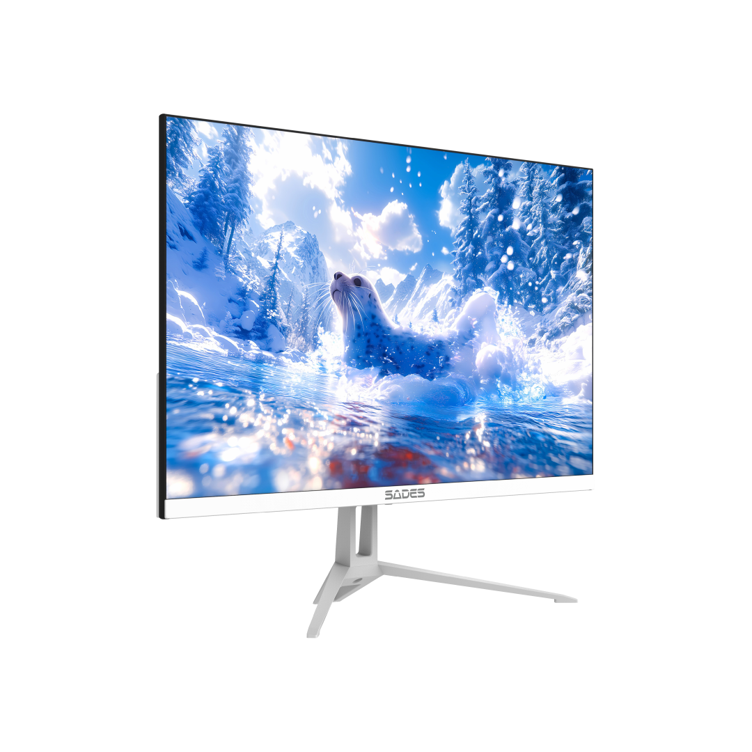 SADES ST-SEAL 22” FHD Gaming Monitor – 120Hz / 1ms MPRT / IPS Panel / Adaptive Sync / White Edition 2