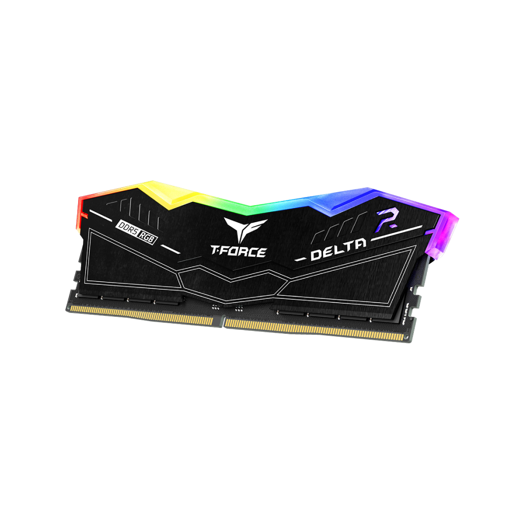 TeamGroup T-Force Delta RGB DDR5 32GB (2×16GB) 6000MHz Black Gaming RAM 2