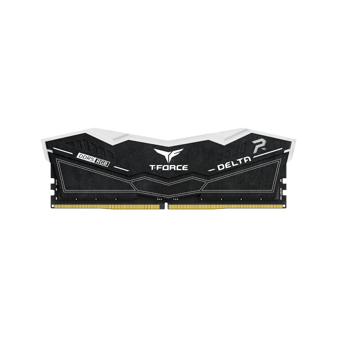 TeamGroup T-Force Delta RGB DDR5 32GB (2×16GB) 6000MHz Black Gaming RAM 1