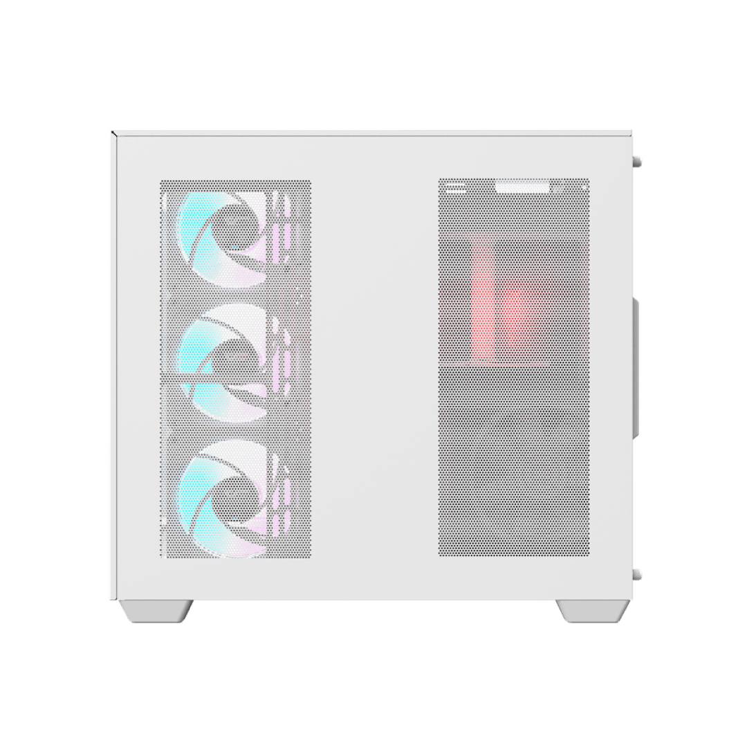 DarkFlash TH285 White ATX Mid‑Tower PC Case 5