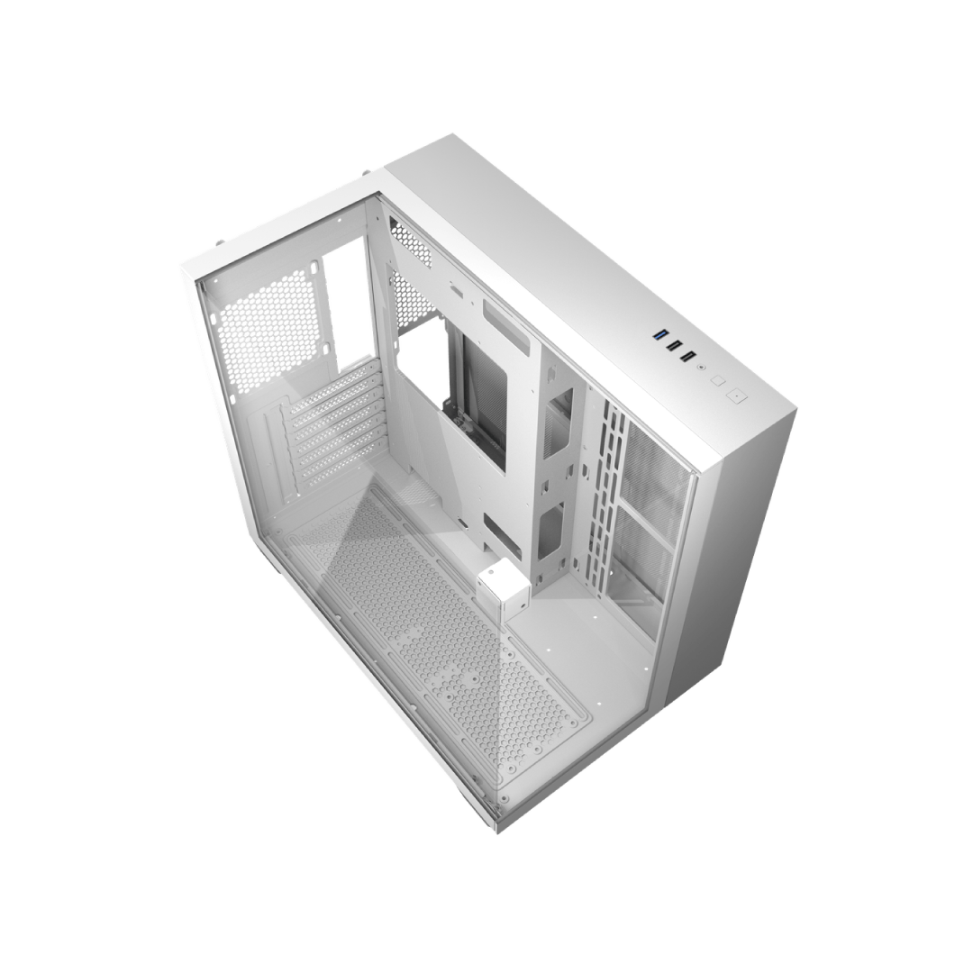 DarkFlash TH285 White ATX Mid‑Tower PC Case 6