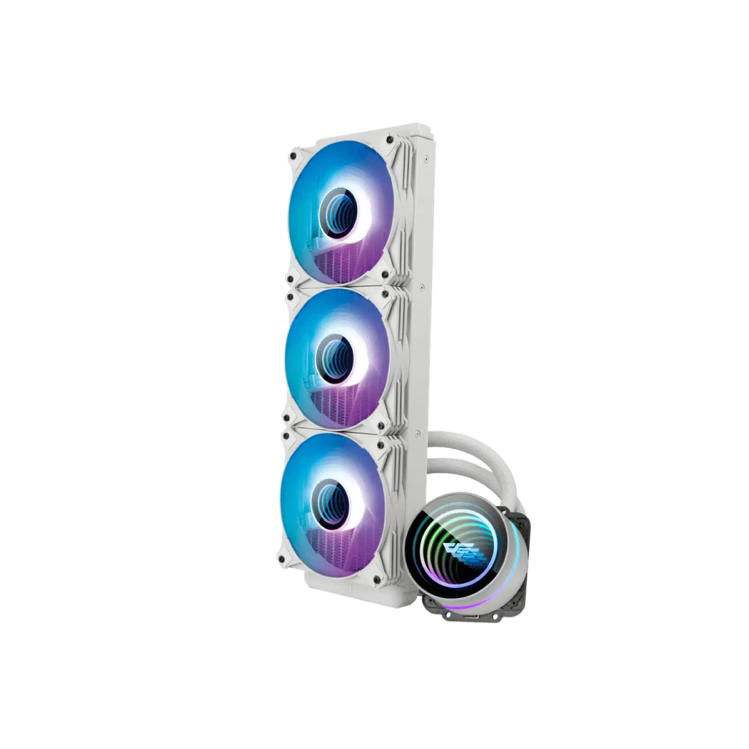DarkFlash Twister DXV2.6 360 White ARGB 360mm All‑in‑One Liquid CPU Cooler 1