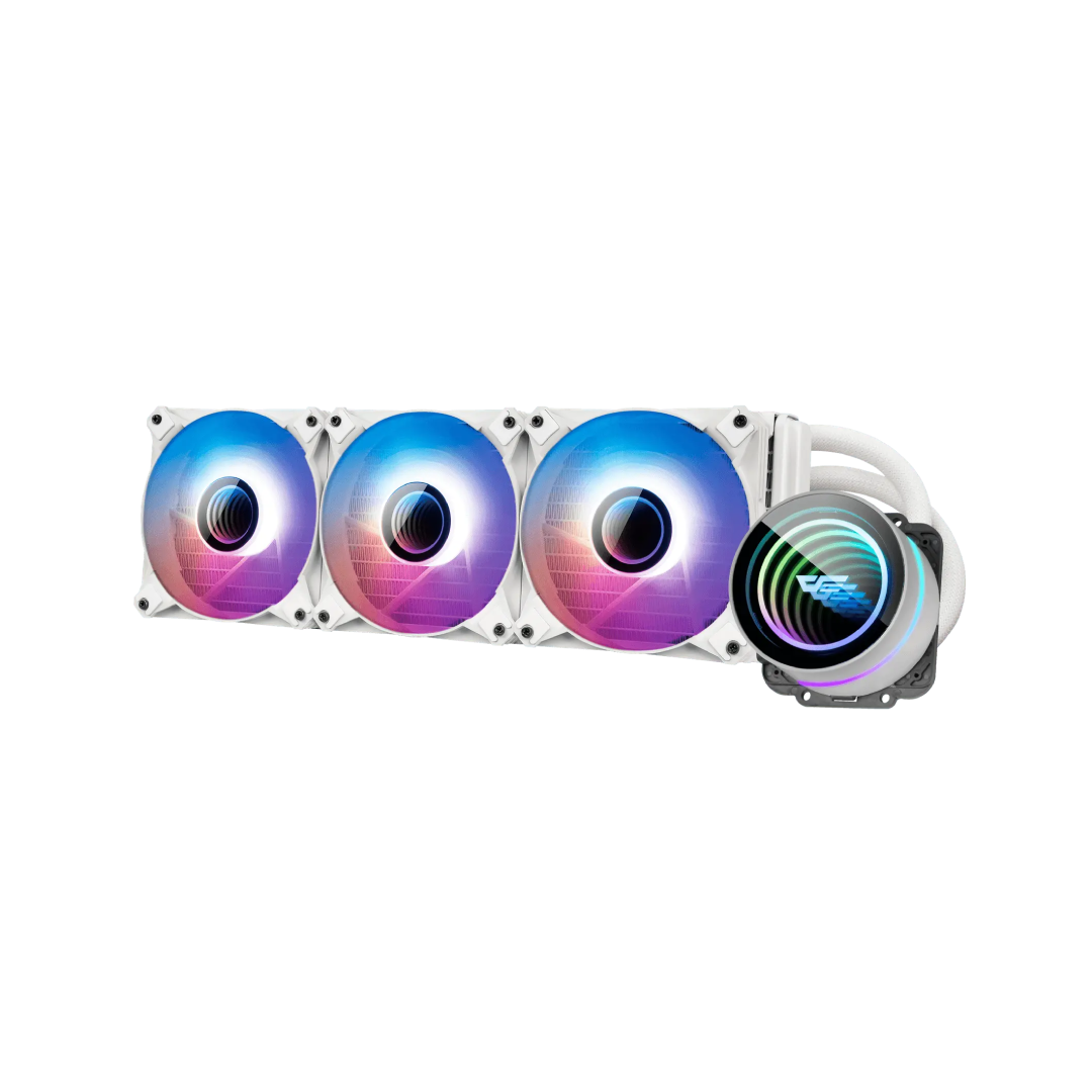 DarkFlash Twister DXV2.6 360 White ARGB 360mm All‑in‑One Liquid CPU Cooler 2