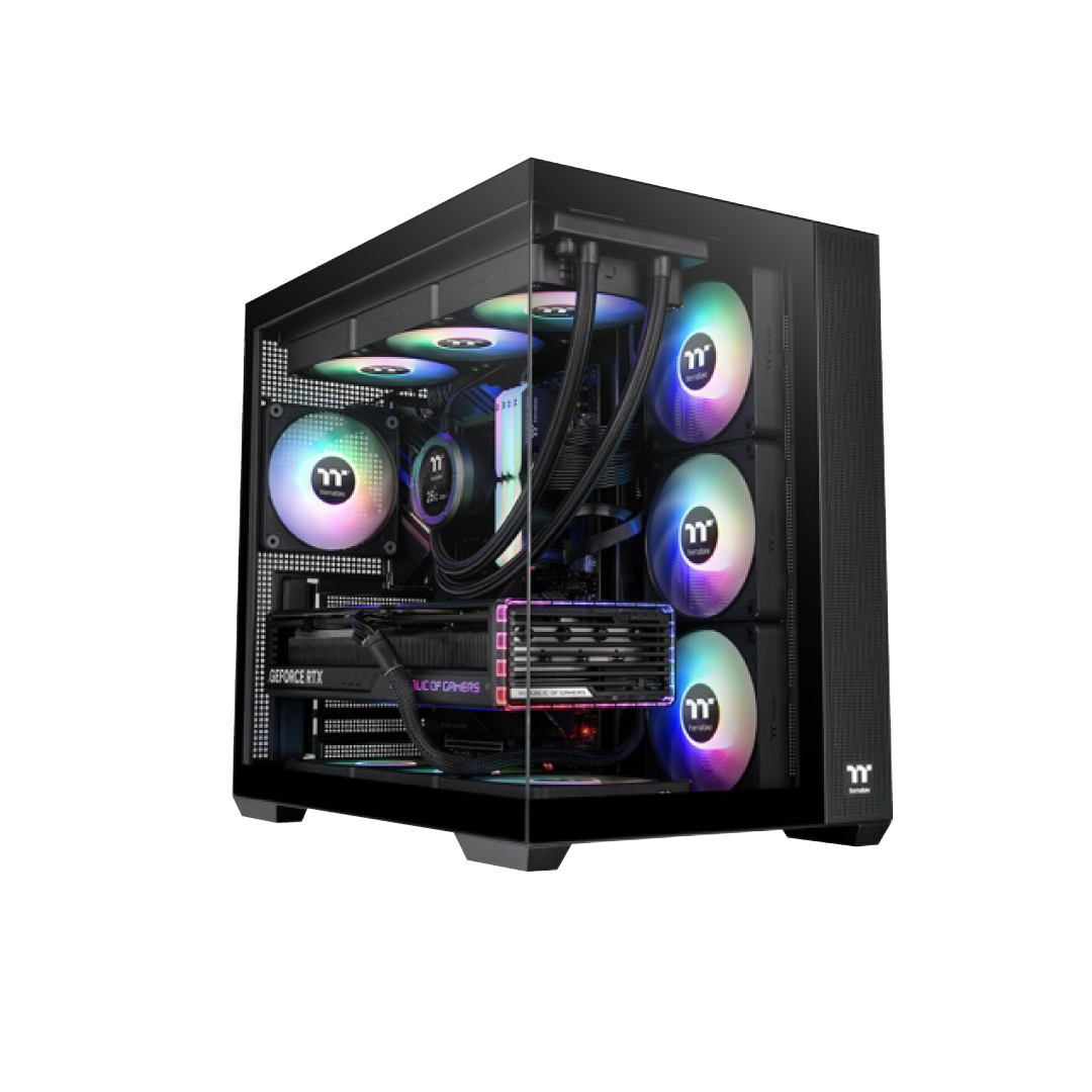 Thermaltake View 380 TG ARGB Black Mid Tower Case (CA-1Z4-00M1WN-00)