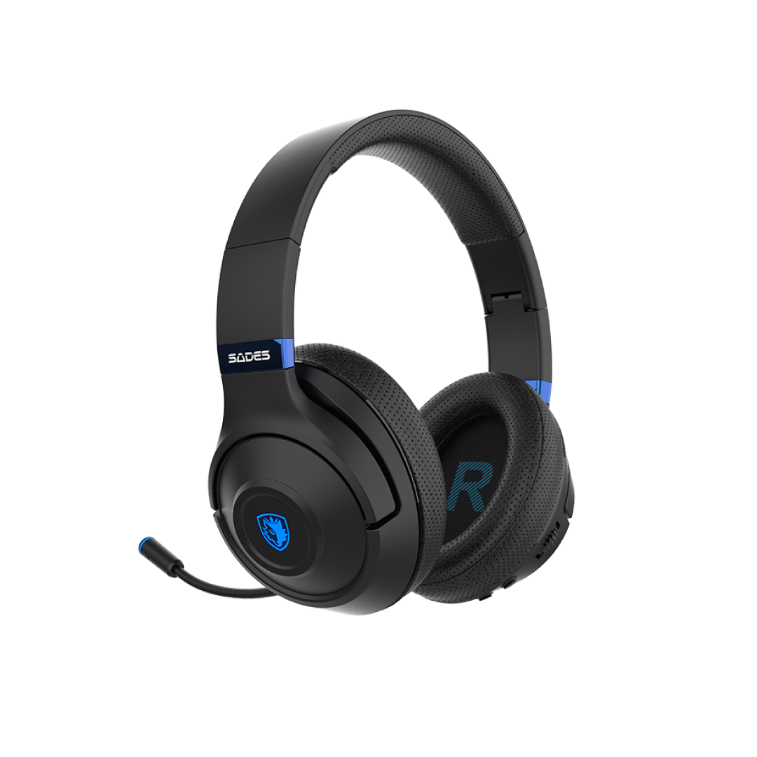 SADES Whisper SA-205 – Wireless RGB Gaming Headset (SKU: SA-205) 2