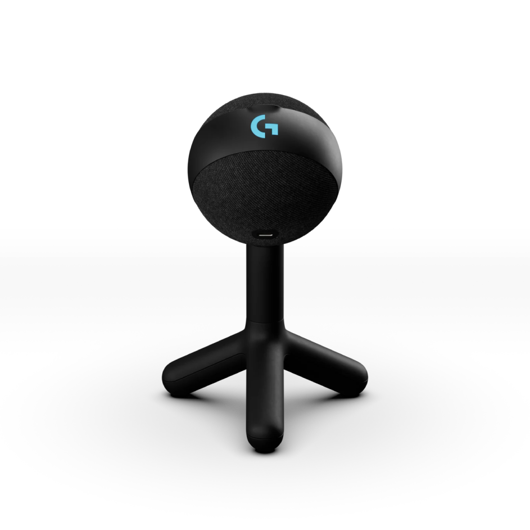 Logitech Yeti Orb Condenser USB Gaming Microphone with LIGHTSYNC RGB – 988‑000551
