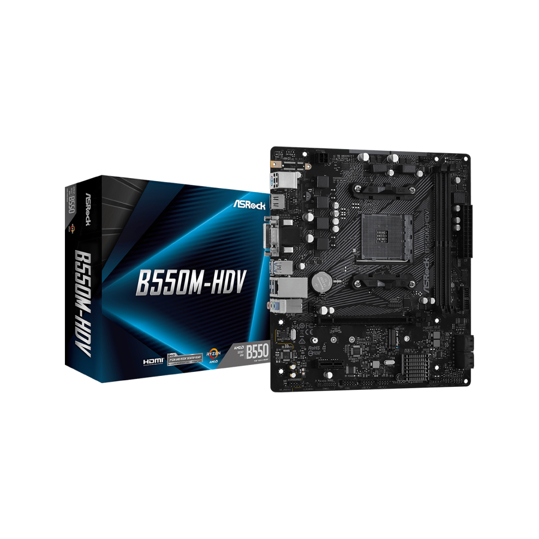 ASRock B550M‑HDV