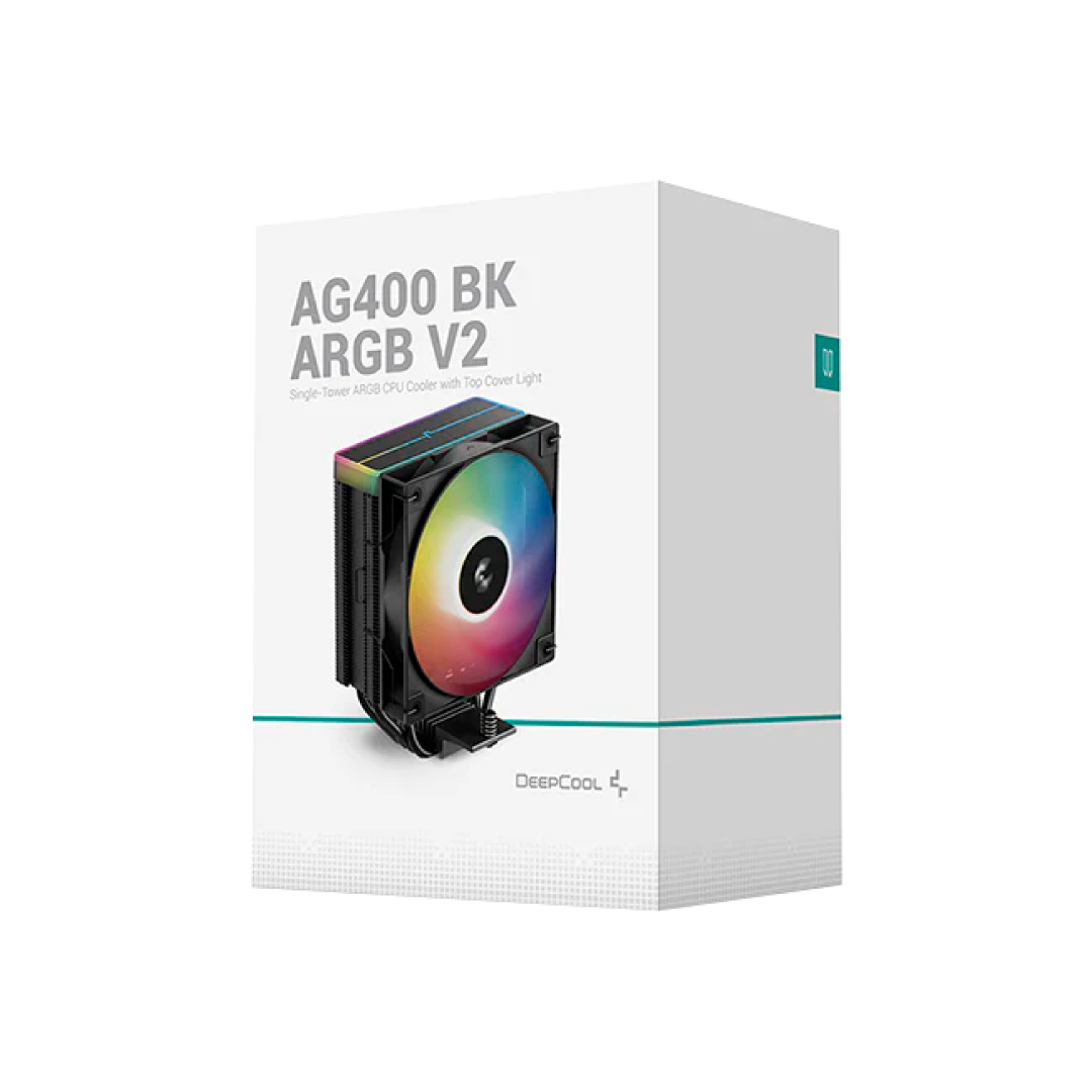 DeepCool AG400 ARGB V2 Black Air CPU Cooler