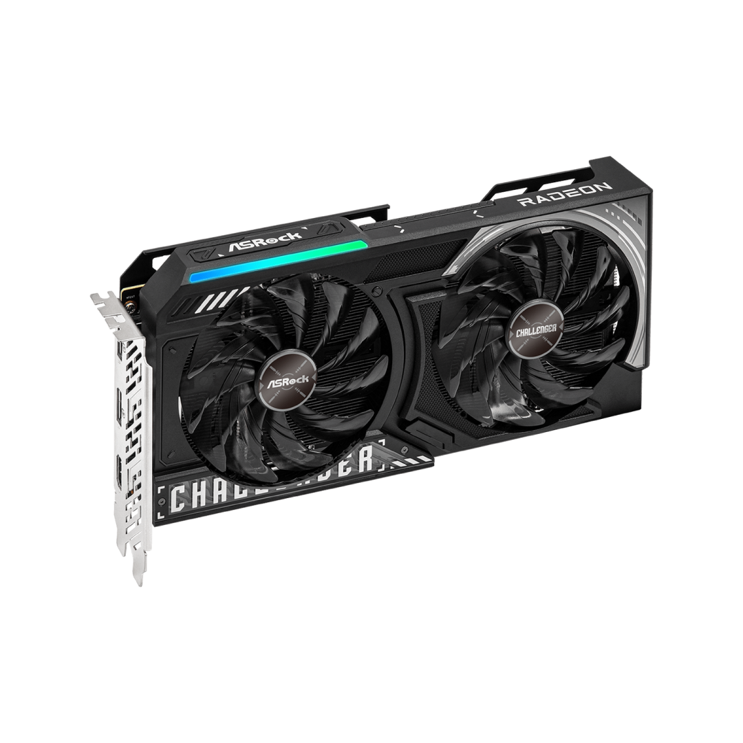 ASRock Radeon RX 9060 XT Challenger 8GB OC Graphics Card 2