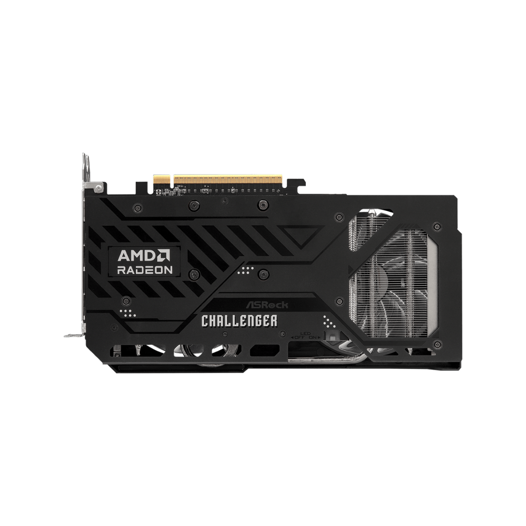 ASRock Radeon RX 9060 XT Challenger 8GB OC Graphics Card 5