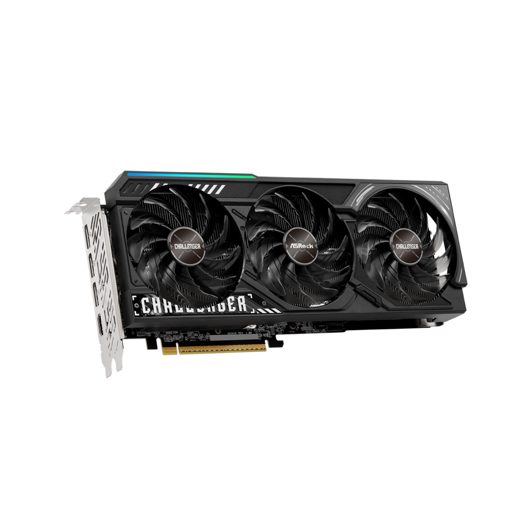 ASRock Radeon RX 9070 XT Challenger 16GB GDDR6 Graphics Card (90-GA1ZZ-00UANF) 4