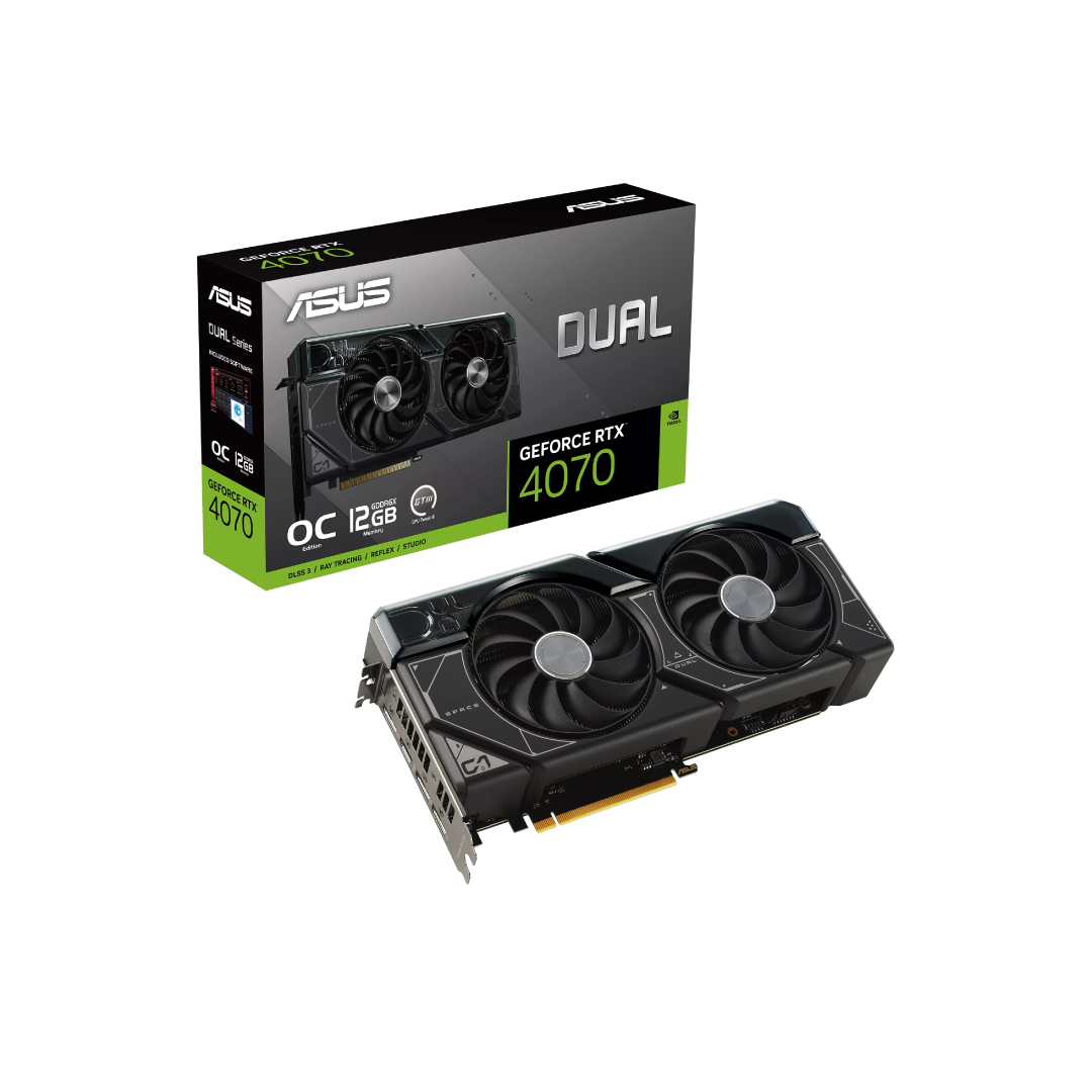ASUS Dual GeForce RTX 4070 OC Edition 12GB GDDR6X