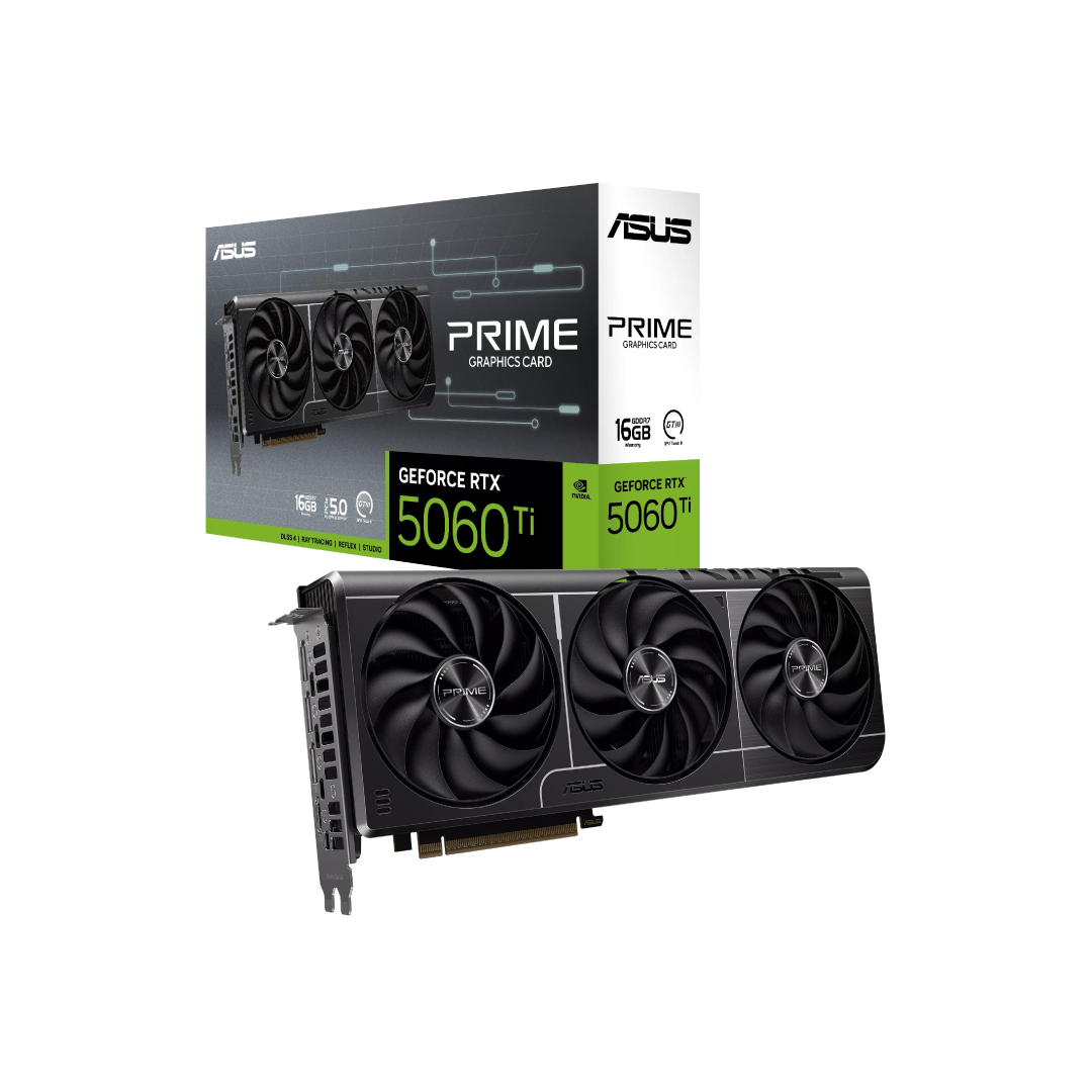 ASUS PRIME GeForce RTX 5060 Ti OC Edition 16GB GDDR7