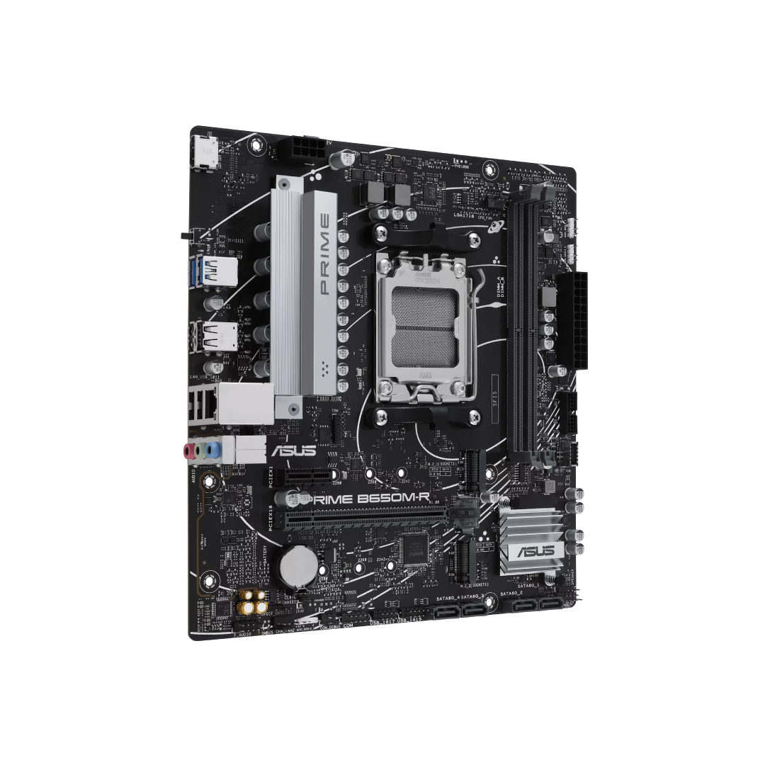 ASUS PRIME B650M-R DDR5 Micro-ATX Motherboard 2