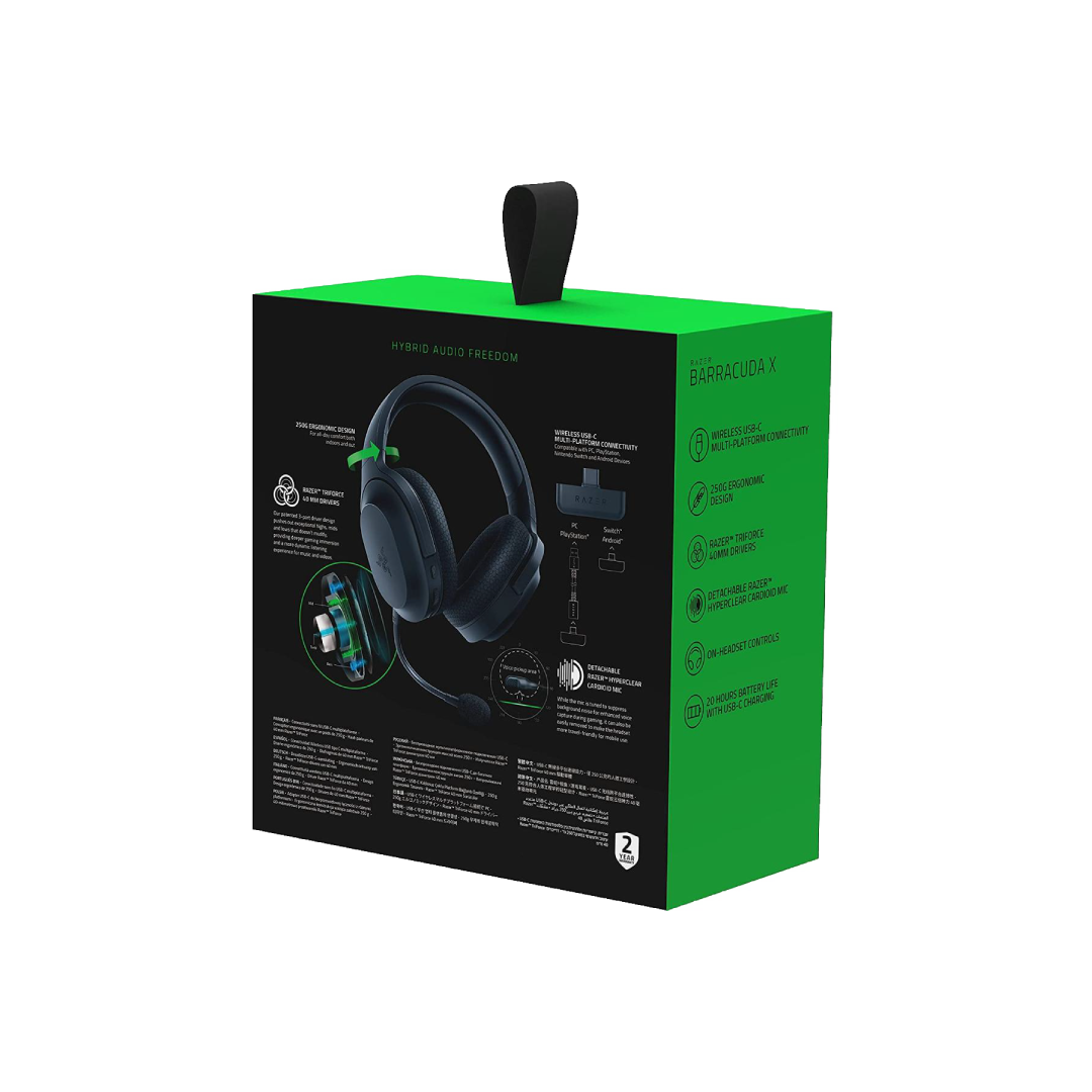 Razer Barracuda X (2022) GMG Headset – Black 8