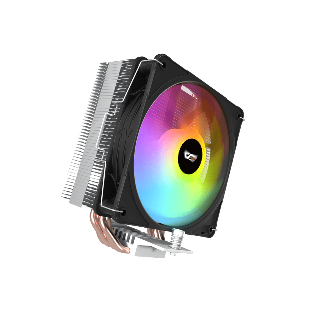 DarkFlash C400 Black 4 Copper Heat Pipes RGB Air CPU Cooler 1