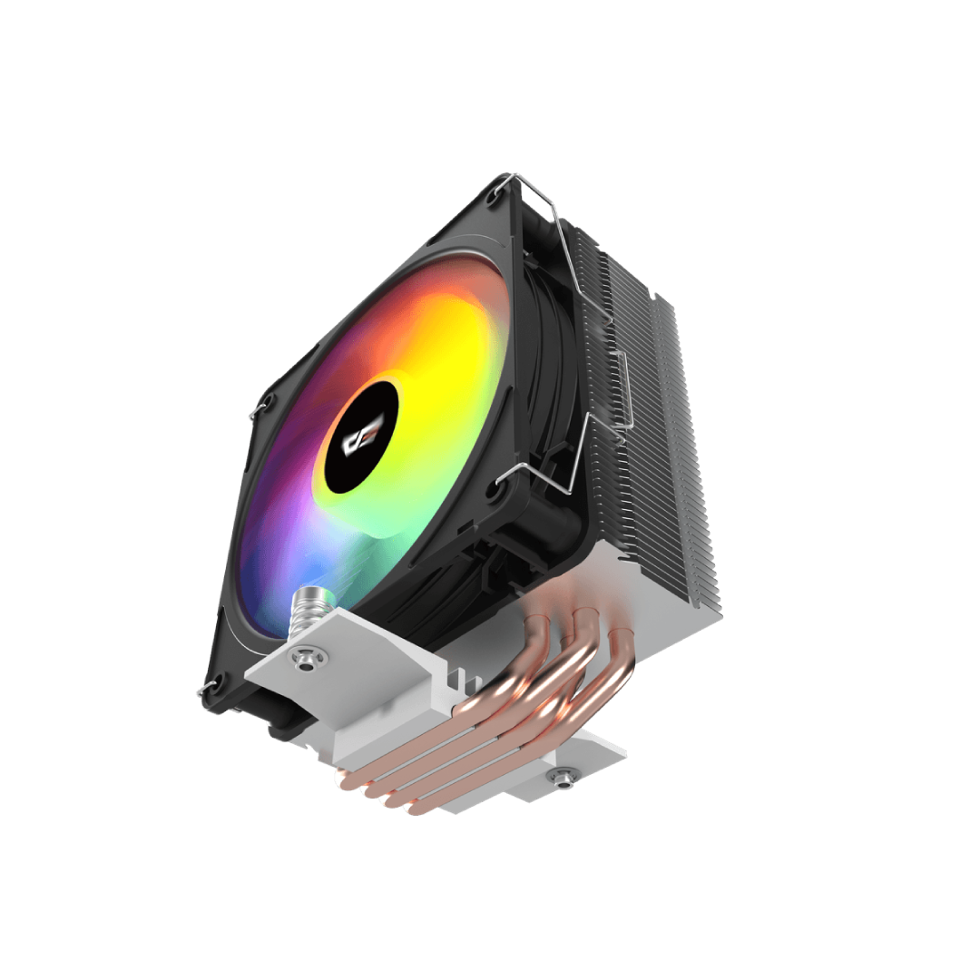 DarkFlash C400 Black 4 Copper Heat Pipes RGB Air CPU Cooler 1