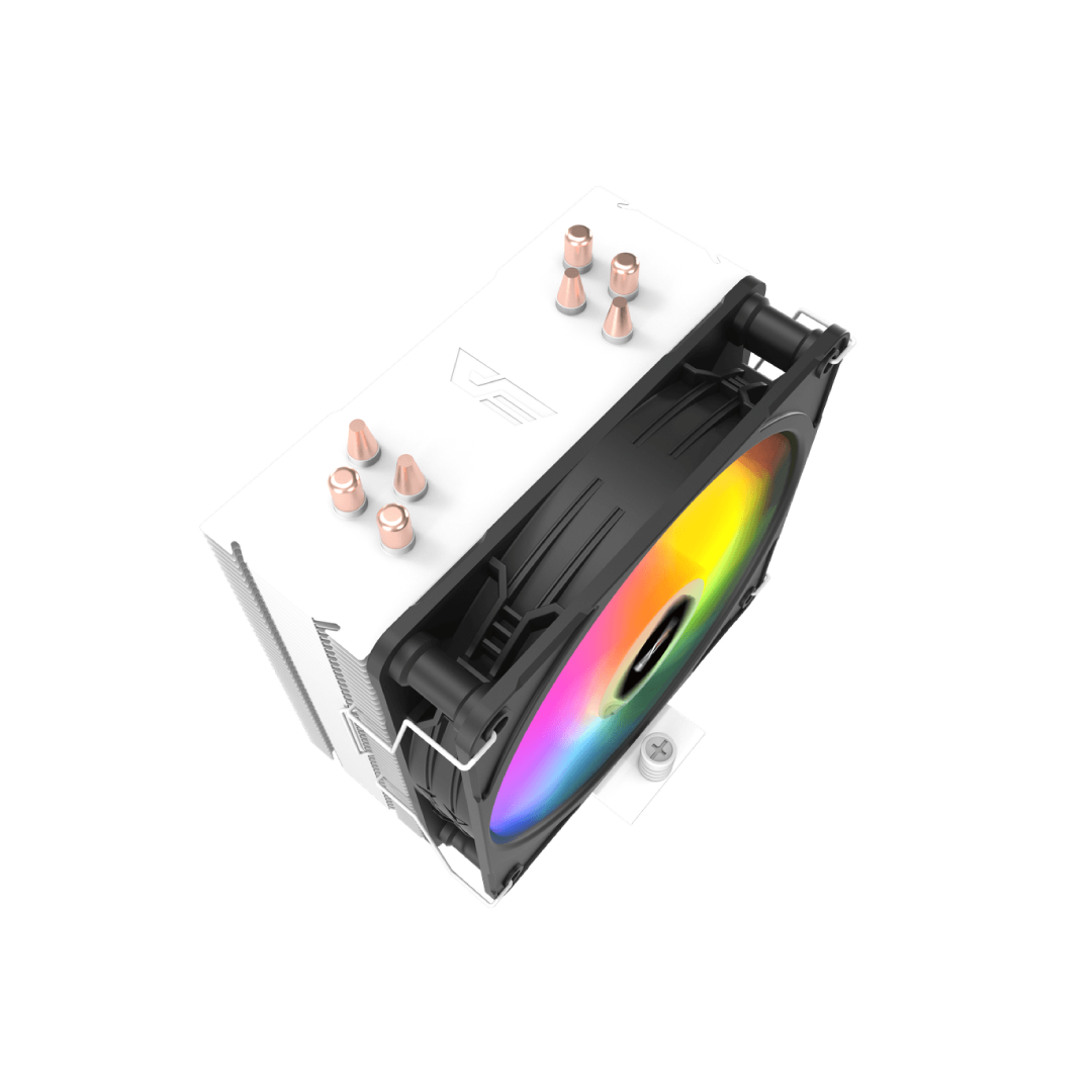 DarkFlash C400 Black 4 Copper Heat Pipes RGB Air CPU Cooler 1