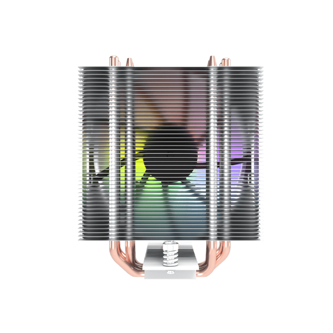 DarkFlash C400 Black 4 Copper Heat Pipes RGB Air CPU Cooler 1