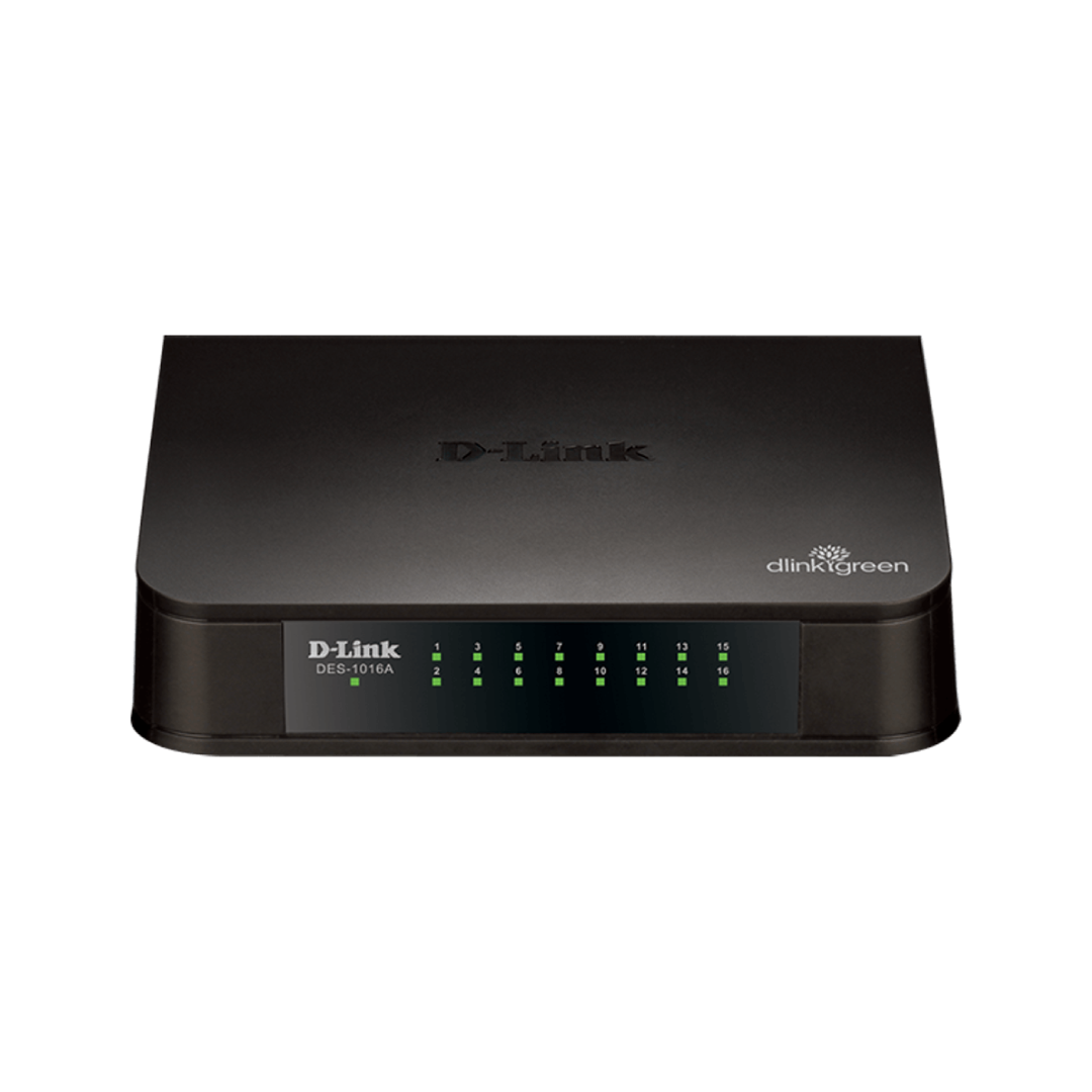 D-LINK SWITCH 16PORT 10/100-DES-1016A-B