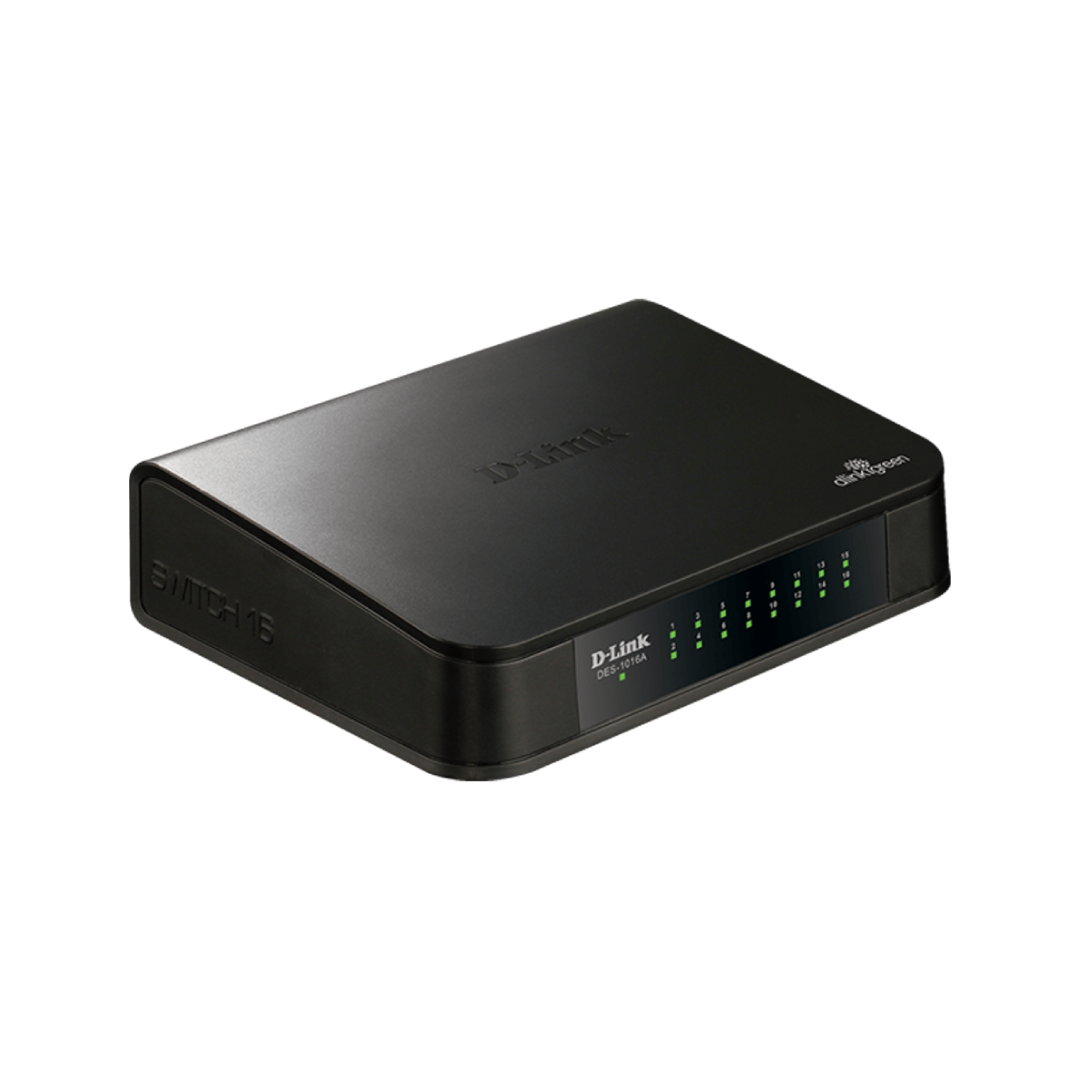 D-LINK SWITCH 16PORT 10/100-DES-1016A-B 2