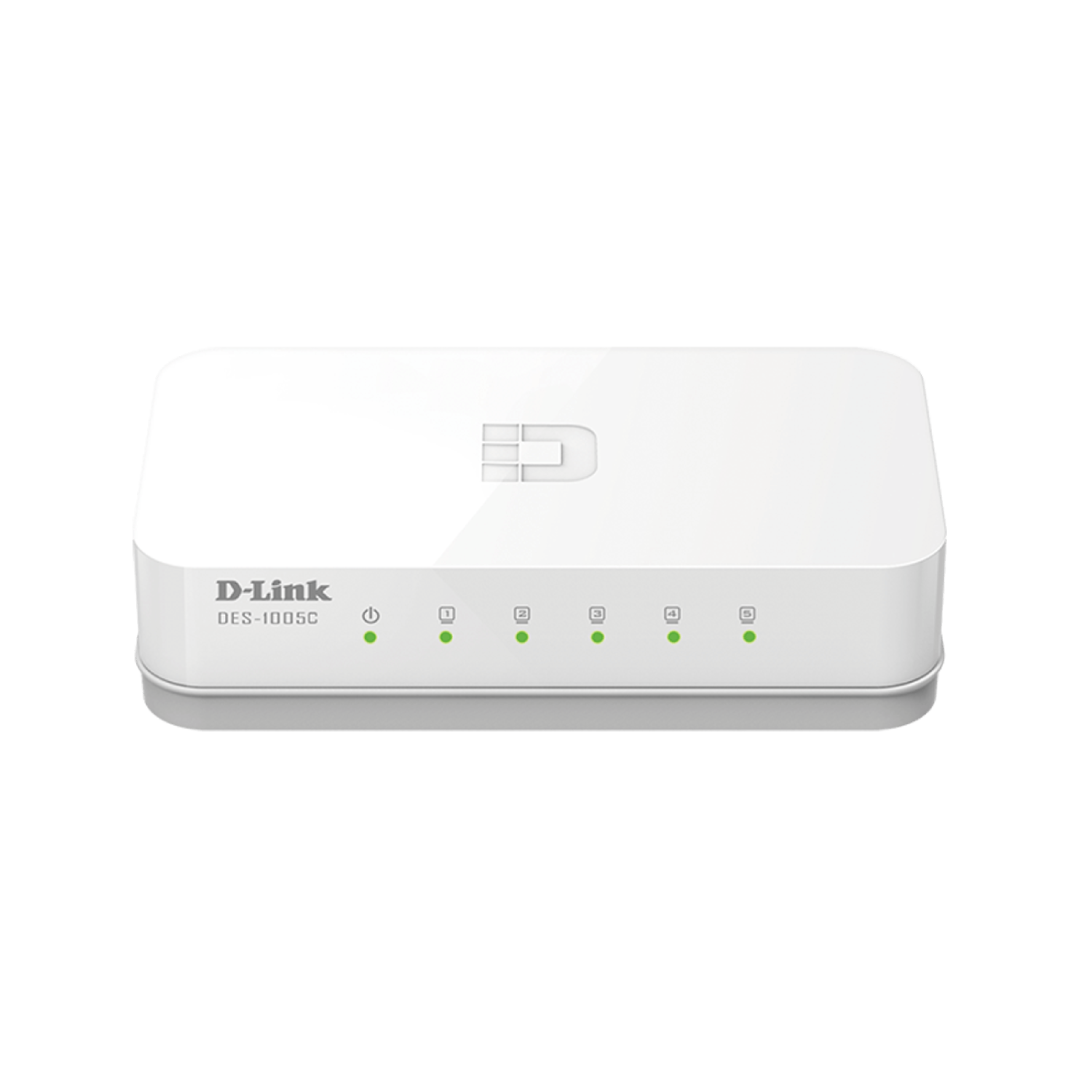 D‑Link DES‑1005CB 8‑Port 10/100 Fast Ethernet Unmanaged Switch
