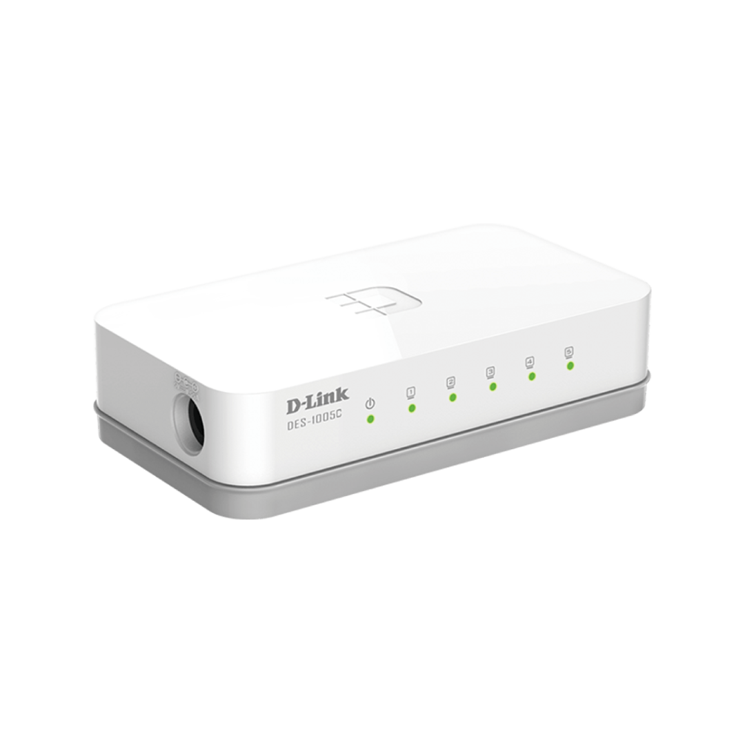 D‑Link DES‑1005CB 8‑Port 10/100 Fast Ethernet Unmanaged Switch 2