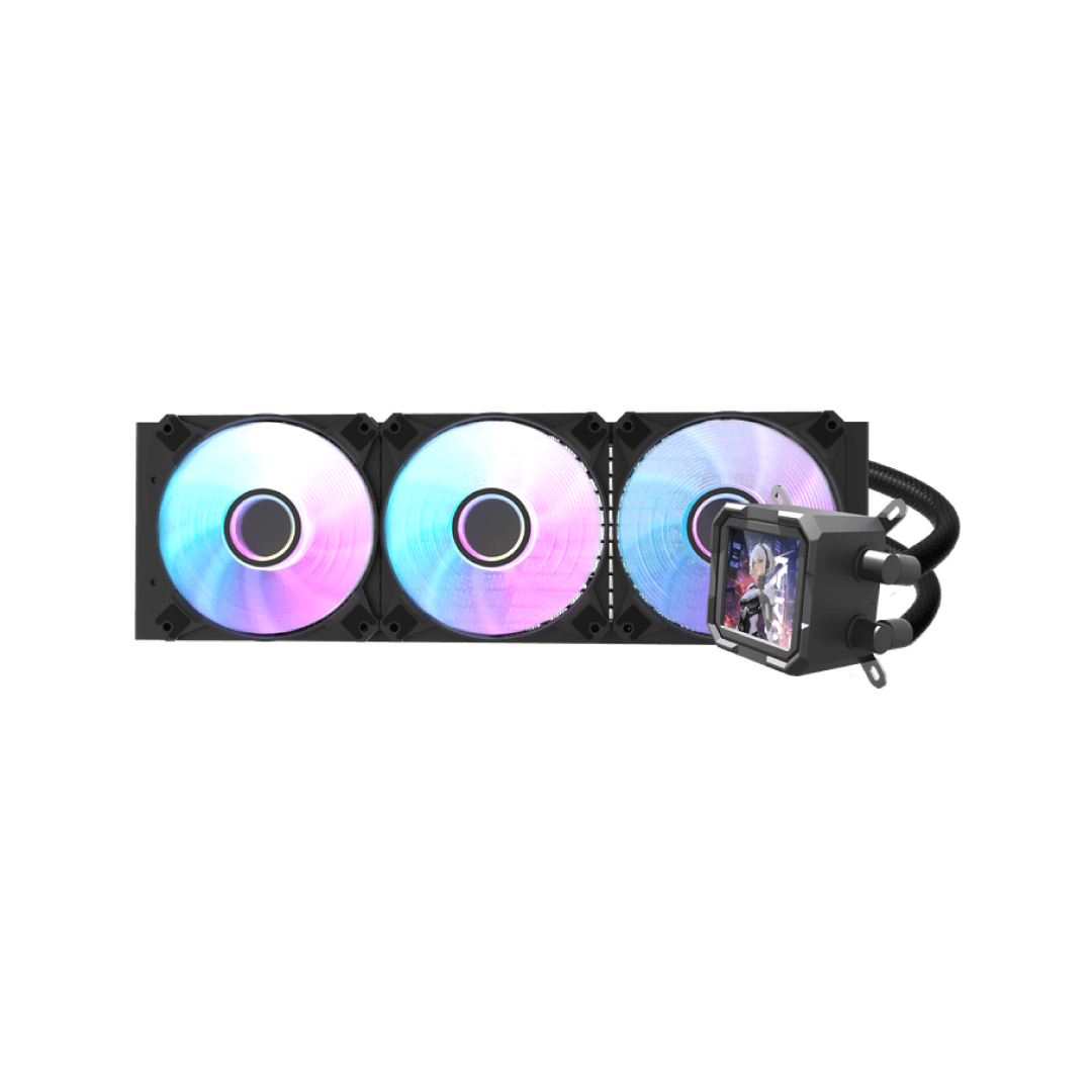 DarkFlash DV360S Black 360 mm AIO Liquid CPU Cooler 2
