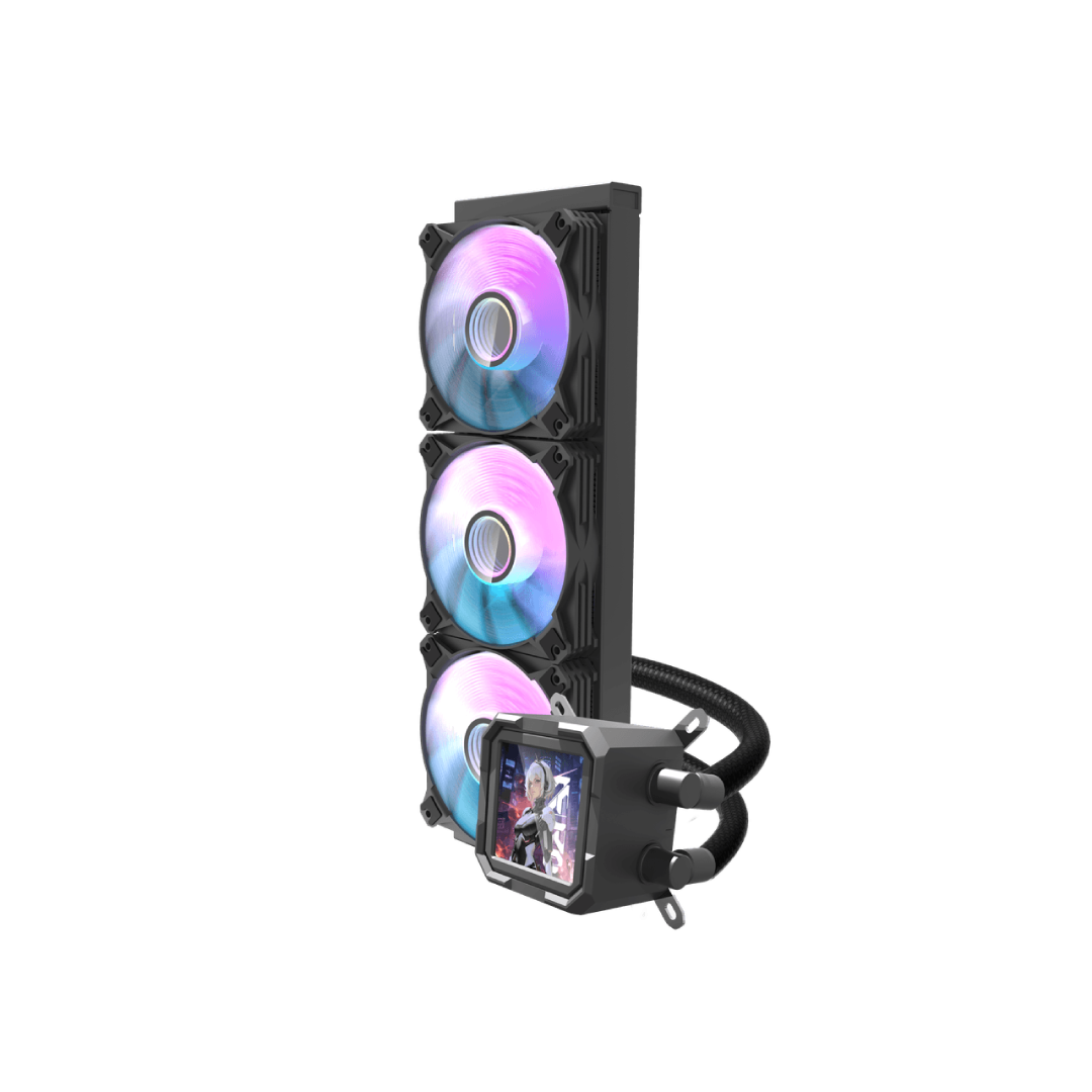 DarkFlash DV360S Black 360 mm AIO Liquid CPU Cooler 3