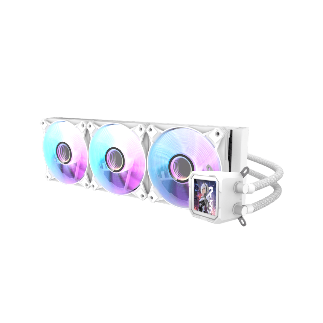 DarkFlash DV360S White 360 mm AIO Liquid CPU Cooler