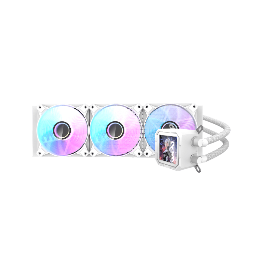 DarkFlash DV360S White 360 mm AIO Liquid CPU Cooler 2