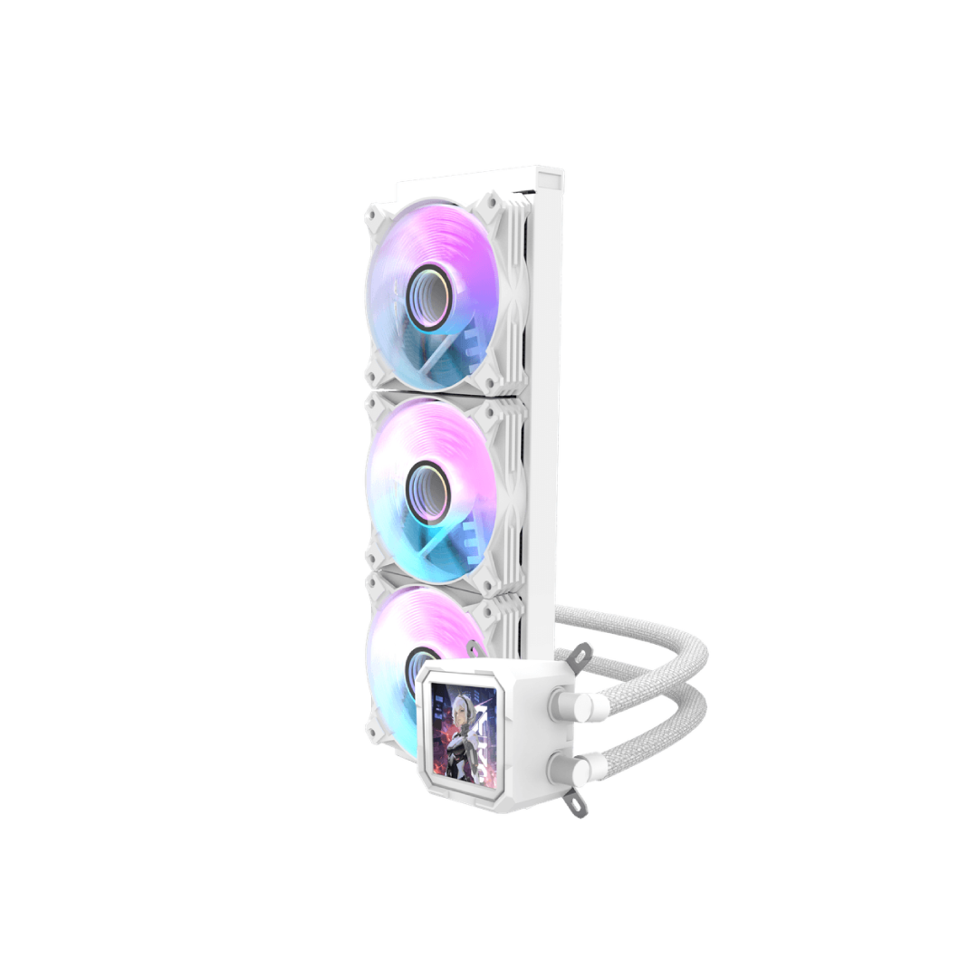 DarkFlash DV360S White 360 mm AIO Liquid CPU Cooler 3