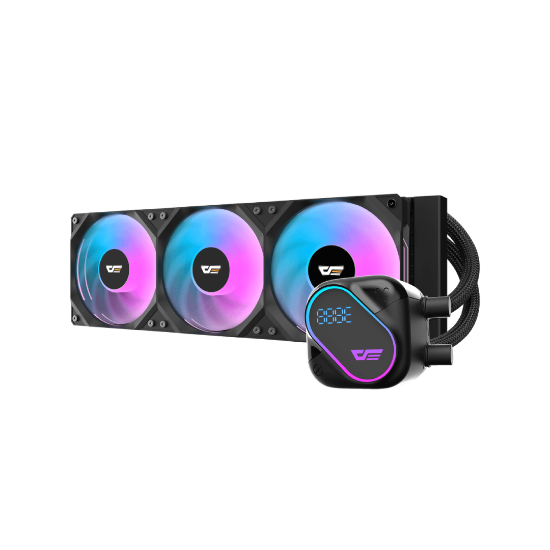 DarkFlash EXPLORE DO360 Black 360 mm AIO Liquid CPU Cooler 1