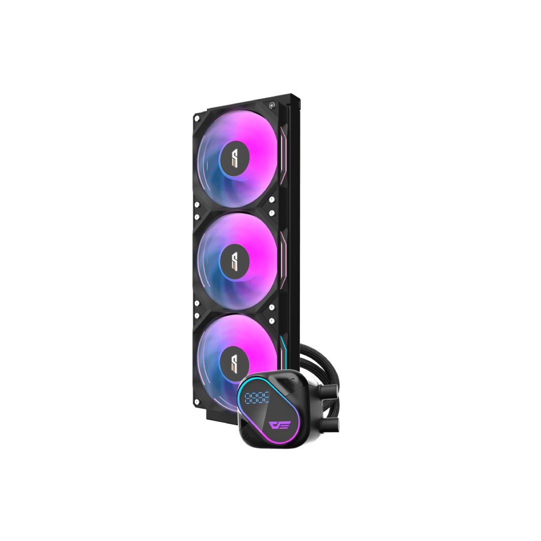 DarkFlash EXPLORE DO360 Black 360 mm AIO Liquid CPU Cooler 1