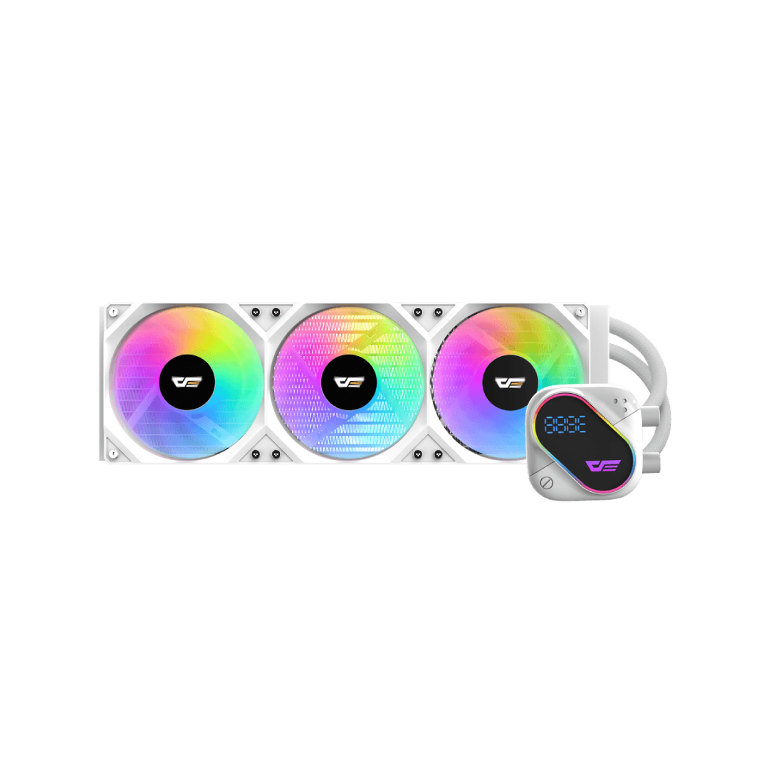 DarkFlash EXPLORE DO360 White 360 mm AIO Liquid CPU Cooler 2