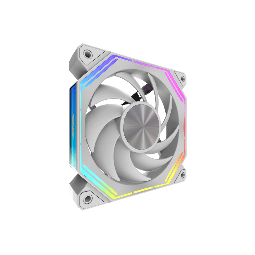 DarkFlash INF34 White ARGB 120mm Cooling Fans 2