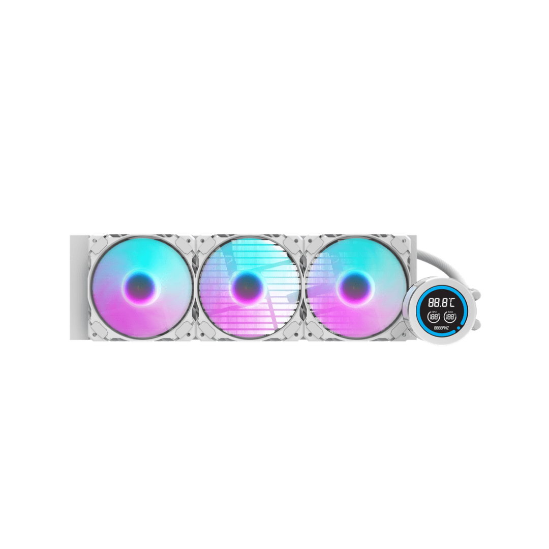 DarkFlash Nebula DN360D White ARGB 360mm All‑in‑One Liquid CPU Cooler 2