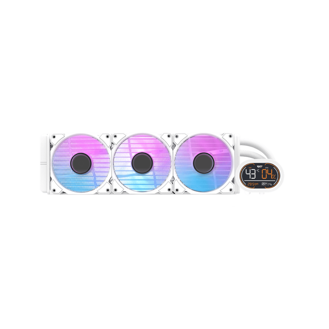 DarkFlash DH360D White 360mm Liquid CPU Cooler 2