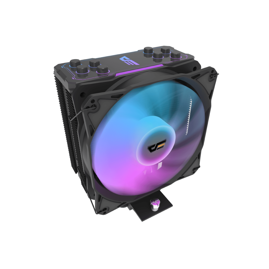 DarkFlash Storm Z4 Pro Black ARGB Tower CPU Air Cooler 2