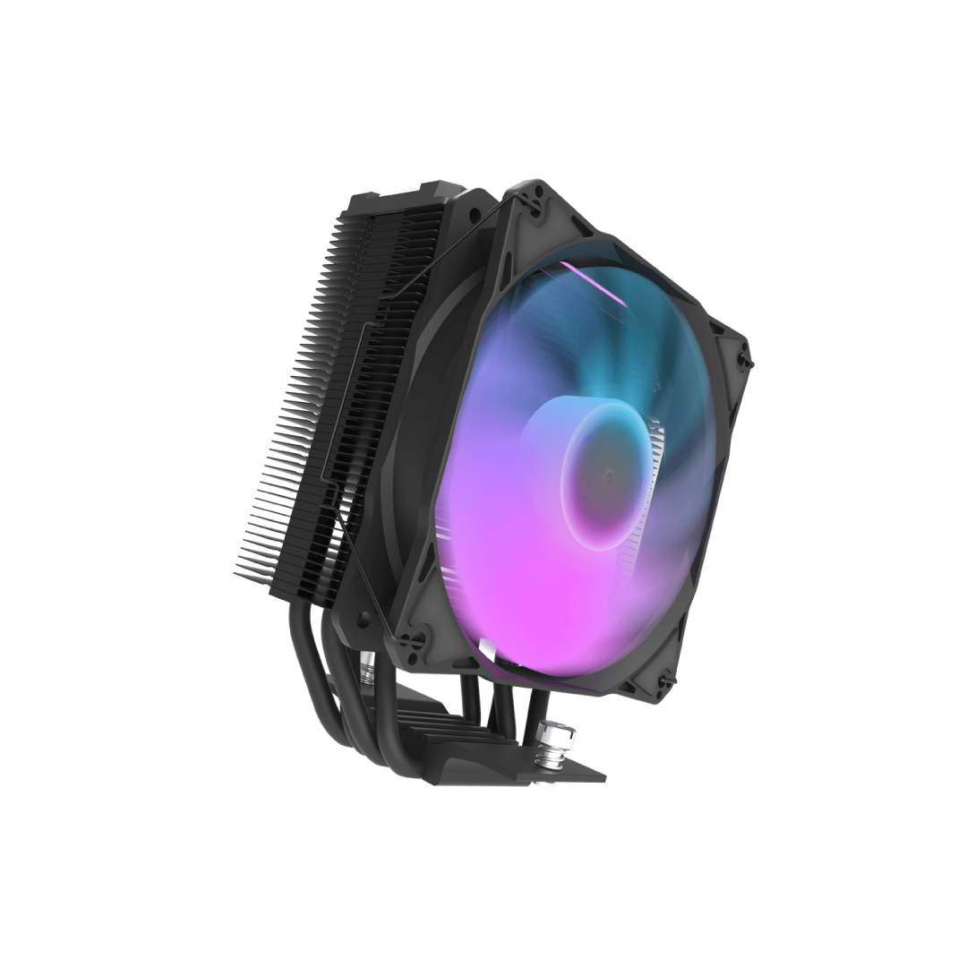 DarkFlash Storm Z4 Pro Black ARGB Tower CPU Air Cooler 4
