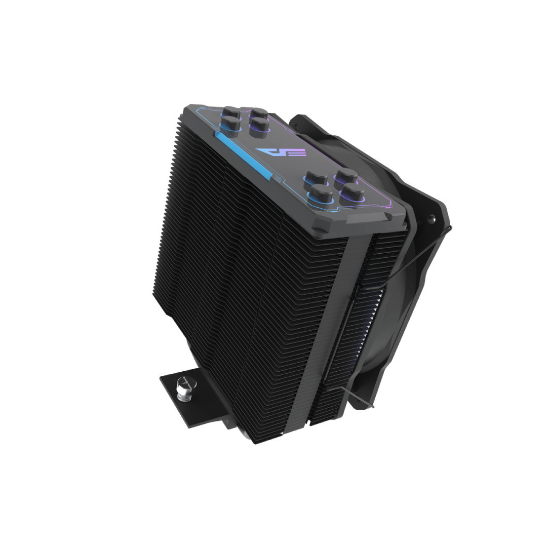 DarkFlash Storm Z4 Pro Black ARGB Tower CPU Air Cooler 6