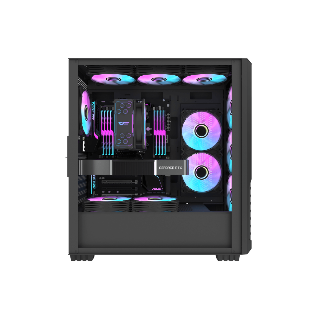 DarkFlash Storm Z4 Pro Black ARGB Tower CPU Air Cooler 7