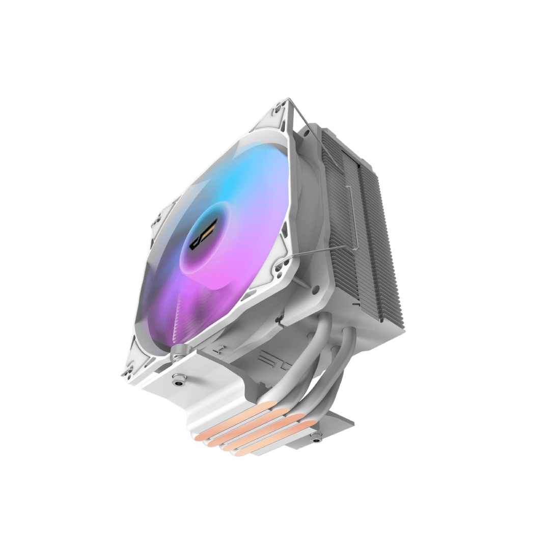 DarkFlash Storm Z4 Pro Mist White ARGB Tower CPU Air Cooler 5