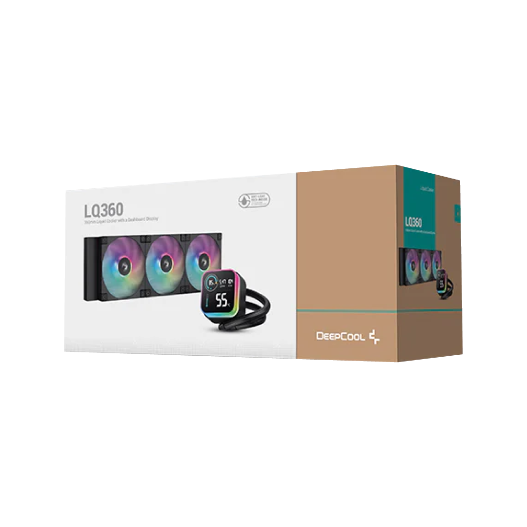 DeepCool LQ360 Black AIO Liquid CPU Cooler