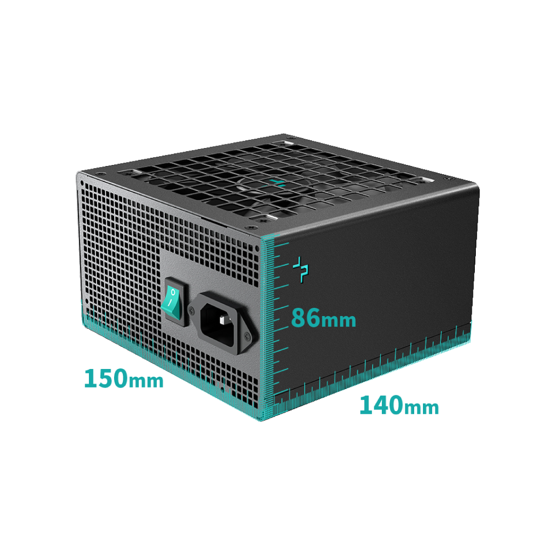 DeepCool PQ1200G 1200W 80+ Gold Fully Modular ATX 3.1 PCIe 5.1 Power Supply (UK Version) 5