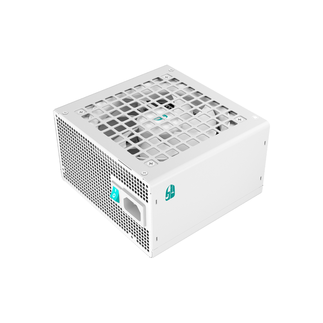 DeepCool PQ1200G White 1200W ATX 3.1 PCI-E 5.1 80 PLUS Gold Fully Modular Power Supply 5
